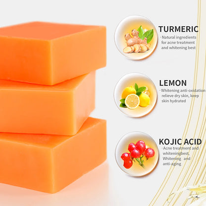 Natural Turmeric Whitening Body Wash Soap